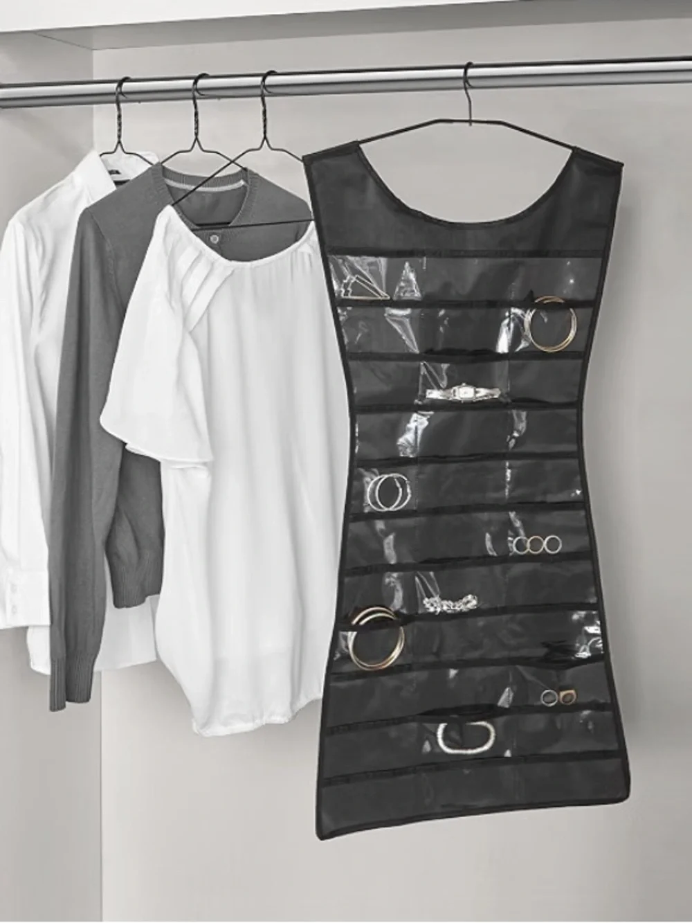 Umbra Little Black Dress Hanging Jewelry Organizer - Picture 4 of 5